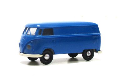 Brekina H0 1/87 PKW VW T1 Kasten blau ohne OVP