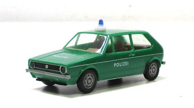 Brekina H0 1/87 VW Golf 1 L Polizei ohne OVP