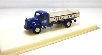 Brekina 1/87 H0 LKW MB Getränke-Pritsche Sester OVP