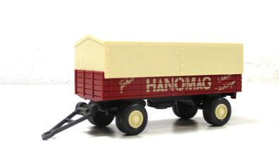 Modellauto H0 1/87 Wiking Anhänger Hanomag ohne OVP (025-28)