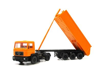 Modellauto H0 1/87 Wiking LKW MAN Kippsattel ohne OVP (025-31)