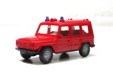 Wiking 1/87 H0 Modellauto PKW Mercedes G Feuerwehr ohne OVP (112-08)