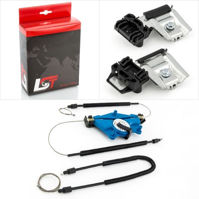 Fensterheber Reparatursatz mit Metallhalter - FÜR SKODA FABIA VORNE LINKS