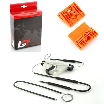 Fensterheber Reparatursatz Set mit Gehäuse vorne links für AUDI A4 8E B6 B7
