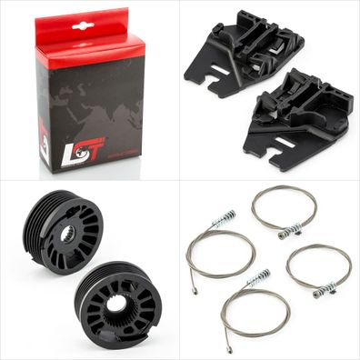 Fensterheber Reparatursatz HINTEN LINKS + RECHTS FÜR BMW 3ER E46 * NEU*