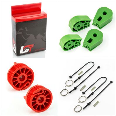Fensterheber Reparatursatz Set hinten links + rechts für Renault MEGANE 2 CABRIO