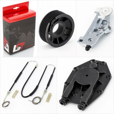Fensterheber Reparatursatz SET ORG. HINTEN LINKS FÜR BMW 5ER (E39) * NEU*