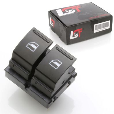 Elektrischer Fensterheber Schalter 2 KNÖPFE VORNE LINKS FÜR SKODA FABIA II * NEU*