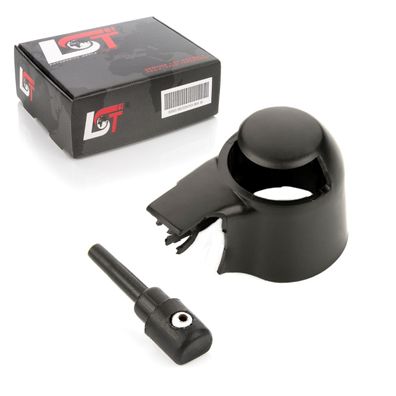 Heckwischerarm Kappe + Spritzdüse für Skoda Seat VW Caddy Golf Passat 3C Polo 9N