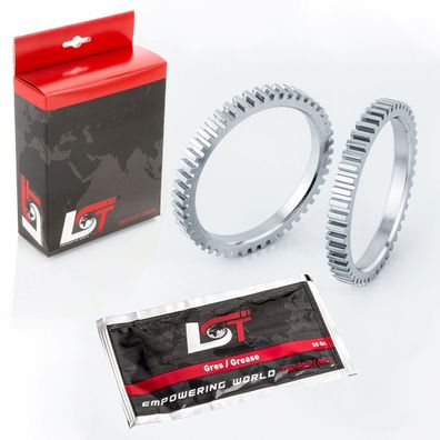2x ABS RING Sensorring Vorderachse Beidseitig 48 ZÄHNE FÜR KIA RIO 2 II * NEU*