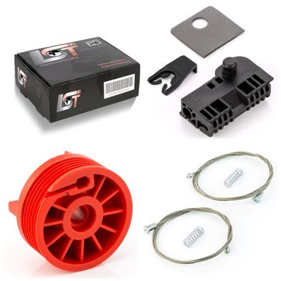 Fensterheber Reparatursatz SET HINTEN LINKS FÜR Renault CLIO 3 III * NEU*