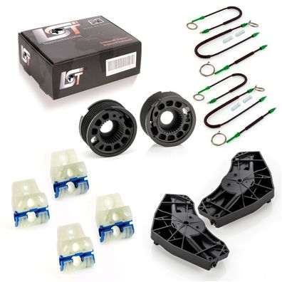 2x Fensterheber Reparatursatz SET VORNE LINKS + RECHTS FÜR VW PASSAT 3C * NEU*
