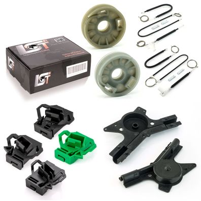 2x Fensterheber Reparatursatz SET VORNE LINKS + RECHTS FÜR SEAT Cordoba 6K * NEU*