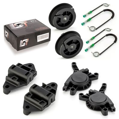 2x Fensterheber Reparatursatz vorne links rechts für Peugeot 306 CABRIO 94-97