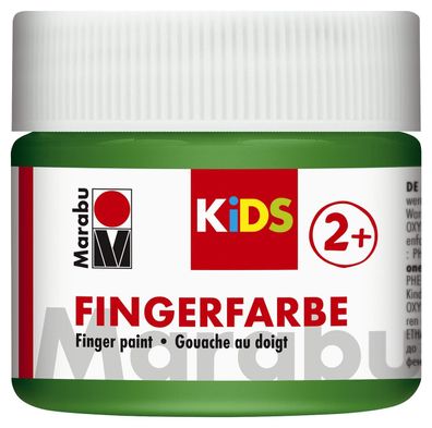 Marabu 03030 050 267 Fingerfarbe Kids - 100 ml, grün