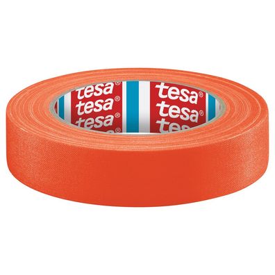 tesa 04671-00049-10 Tesaband Neonorange, 25mx19mm