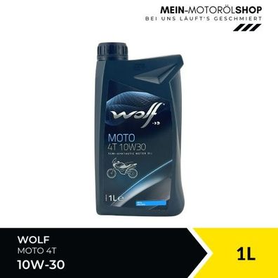 Wolf Moto 4T 10W-30 1 Liter