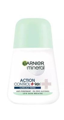 Garnier Frau, Antitranspirant Action Control + 96h, Roll-on, 50 ml