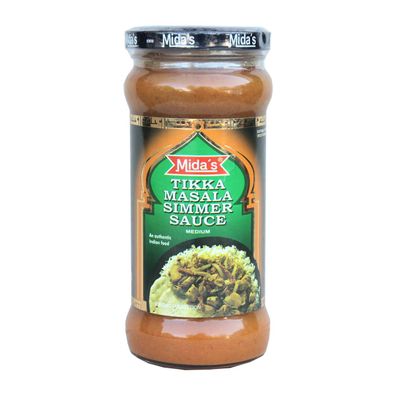 Midas Tikka Masala Simmer Sauce Medium 370g