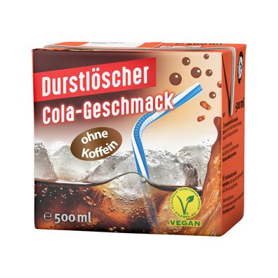Durstlöscher Cola die leckere Erfrischung für zwischendurch 500ml
