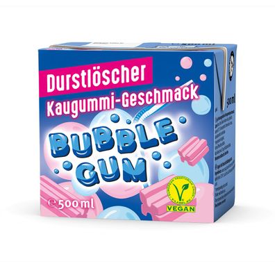 Durstlöscher Bubble Gum spannende Kombination super erfrischend 500ml