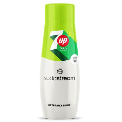 SodaStream 7 up Zitrone Limette Getränkesirup Zero Zucker 440ml