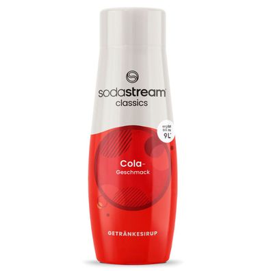 SodaStream Cola Geschmack Getränkesirup ergibt bis zu 9L 440ml