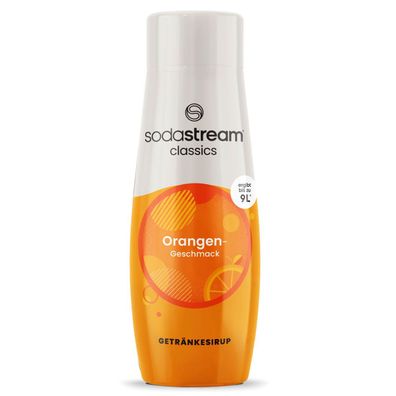 SodaStream Orangen Geschmack Getränkesirup ergibt bis zu 9L 440ml