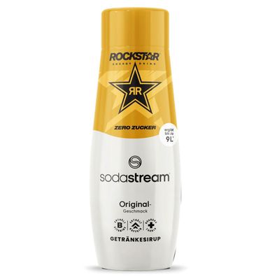 SodaStream Rockstar Original Getränkesirup Zero Zucker 440ml