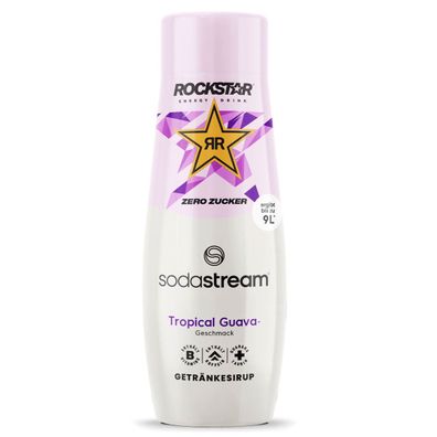 SodaStream Rockstar Tropical Guava Getränkesirup Zero Zucker 440ml