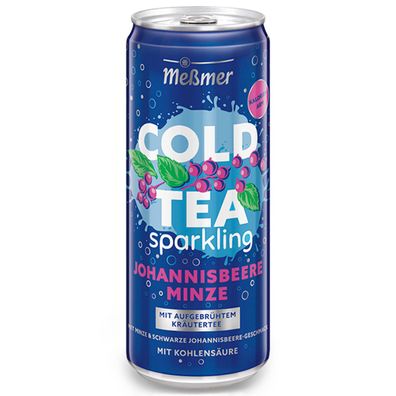 Meßmer Cold Tea sparkling Johannisbeere Minze 330ml