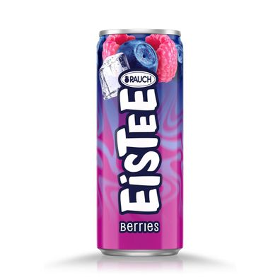 Rauch Eistee Berries mit erfrischend fruchtigen Beerengeschmack 330ml