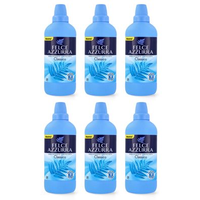 Paglieri Felce Azzurra Weichspüler Konzentrat Classico 6 x 600 ml