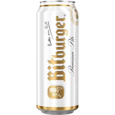 Bitburger Premium Pilsener fein herber frischer Bier Geschmack 500ml