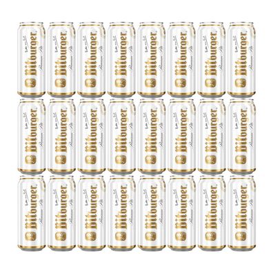 Bitburger Premium Pilsener fein herbes Bier Dose 500ml 24er Pack