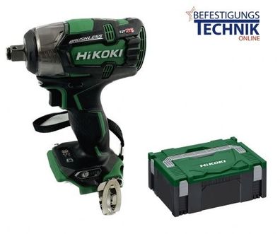 HIKOKI 18,0 Volt Akku Schlagschrauber WR18DBDL2 Basic 1/2" IP56 305Nm