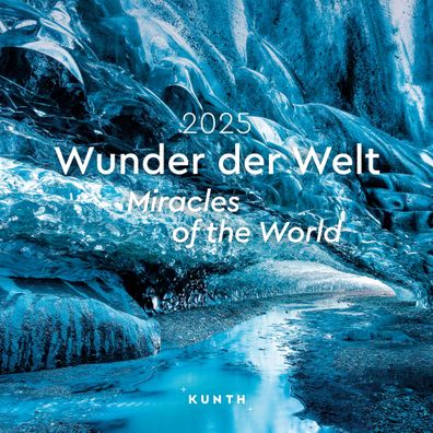 Kalender 2025 -Wunder der Welt 2025- 30 x 30cm