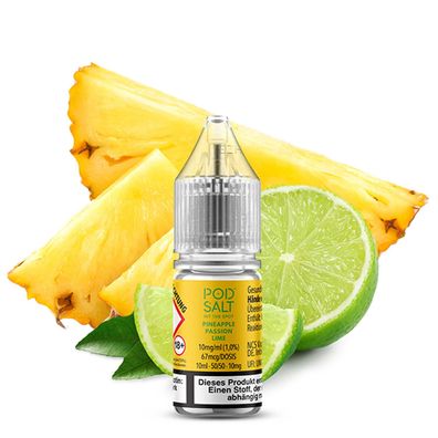 Pod Salt - XTRA - Pineapple Passion Lime - Nikotinsalz Liquid