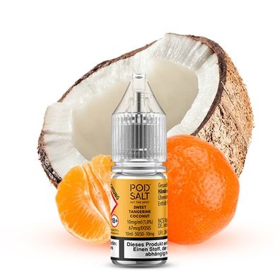 Pod Salt - XTRA - Sweet Tangerine Coconut - Nikotinsalz Liquid