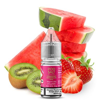 Pod Salt - XTRA - Strawberry Watermelon Kiwi - Nikotinsalz Liquid