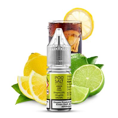 Pod Salt - XTRA - Lemon Lime Cola - Nikotinsalz Liquid