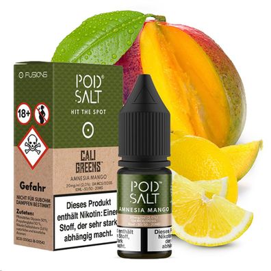 Pod Salt - Fusion - Amnesia Mango - Nikotinsalz Liquid