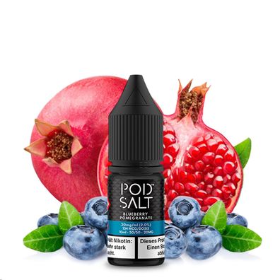 Pod Salt - Fusion - Blueberry Pomegranate - Nikotinsalz Liquid