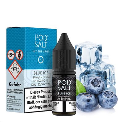 Pod Salt - Blue Ice - Nikotinsalz Liquid