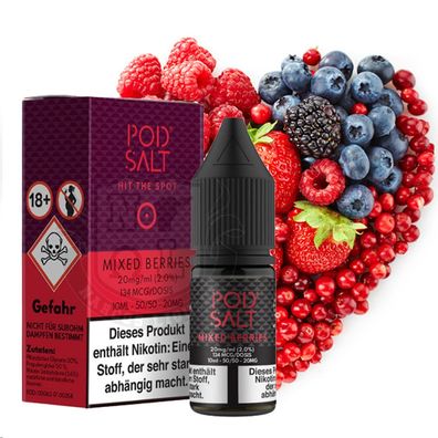 Pod Salt - Mixed Berries - Nikotinsalz Liquid