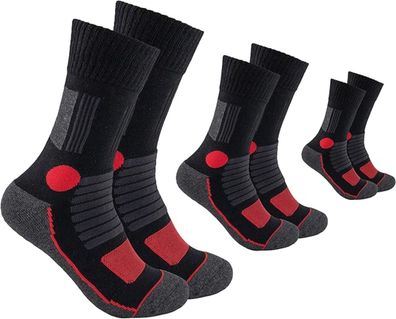 3 Paar hochwertige Wandersocken von Footnote unisex Damen Herren