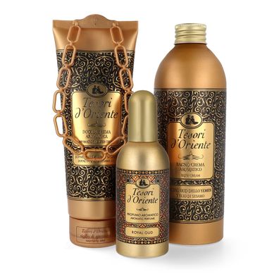 Tesori d'Oriente Royal Oud Geschenkset EdT + Duschcreme + Badecreme