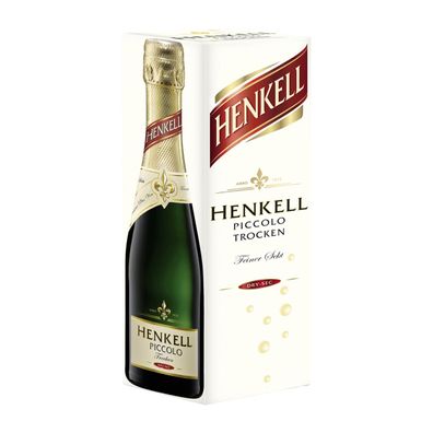 Henkell Feiner Sekt Piccolo trocken verpackt 200ml