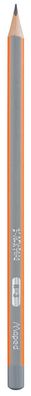 Maped M850025 Bleistift BLACK'PEPS, H, lichtgrau/orange