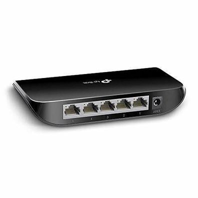 TP-Link 5-Port Gigabit Netzwerk Switch Ethernet LAN bis 1000 MBit/s Lüfterlos